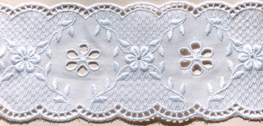 REF 8870 TIRA BORDADA ALGODON